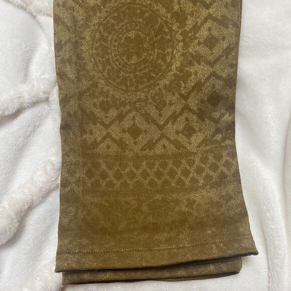 7 For All Mankind Women's Gold 28 Cropped Skinny Ankle Jeans - Picture 13 of 15